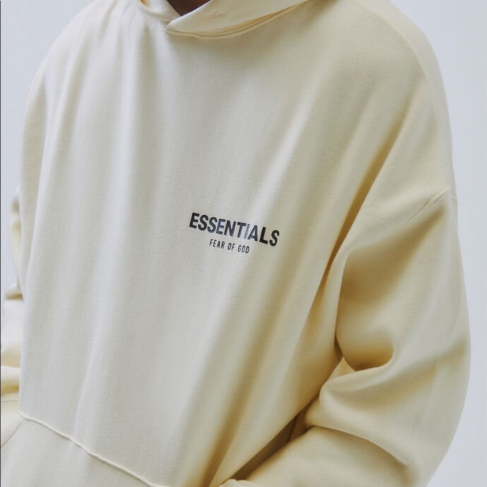 Fear of God ESSENTIALS Hoodie - Cream